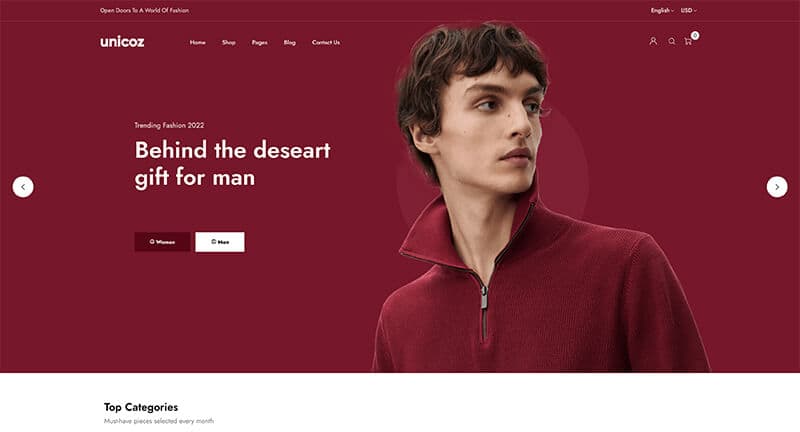 Demo 05 homepage preview